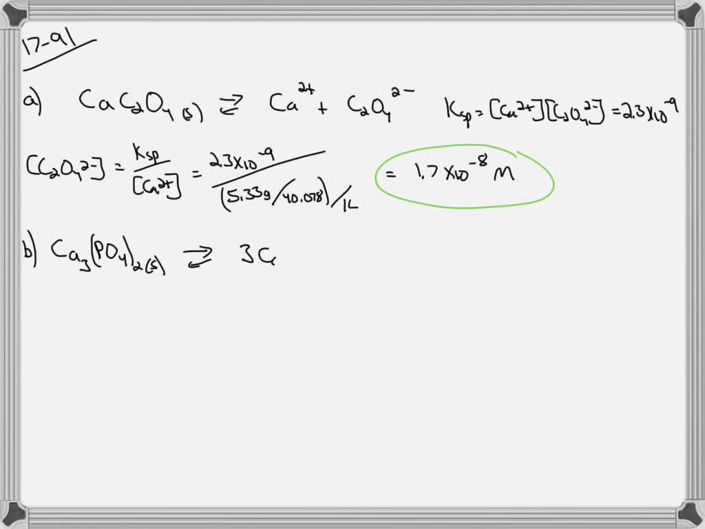 SOLVED:The average normal concentration of Ca^2+ in urine is 5.33 g / L ...