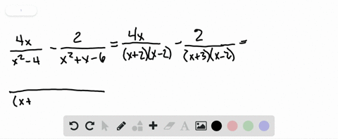 perform-the-indicated-operations-and-simplify-the-result-leave-your-answer-in-factored-form-frac4--3