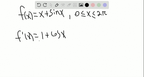 find-the-intervals-on-which-f-increases-and-the-intervals-on-which-f-decreases-fxxsin-x-quad-0-leq-x