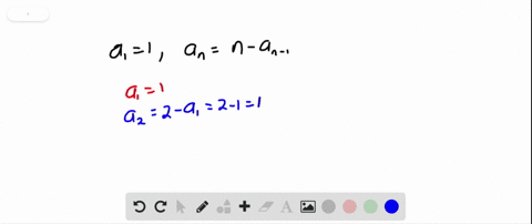 a-sequence-is-defined-recursively-write-down-the-first-five-terms-a_11-quad-a_nn-a_n-1