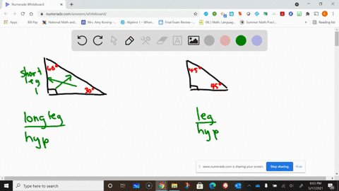 a-find-the-ratio-of-the-longer-leg-to-the-hypotenuse-in-a-30circ-60circ-90circ-triangle-b-find-the-r