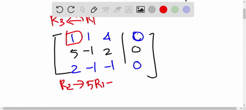 determine-the-solution-set-to-the-given-system-beginaligned-2-x_1-x_2-x_3-0-5-x_1-x_22-x_3-0-x_1x_24