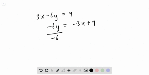 write-the-equation-in-slope-intercept-form-then-graph-the-equation-3-x-6-y9