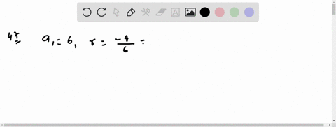 find-the-sum-of-the-infinite-geometric-series-6-4frac83-frac169frac3227-frac6481cdots