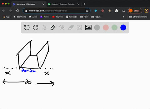 Solved A Rain Gutter Is Made From Sheets Of Aluminum That Are 12 Inches Wide Turning Up The Edges To Form Right Angl
