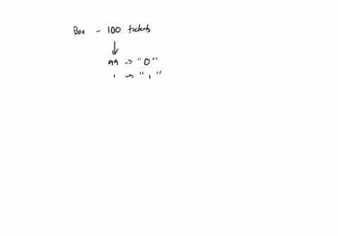 ten-thousand-draws-are-made-at-random-with-replacement-from-a-box-with-ninety-nine-tickets-marked-0-