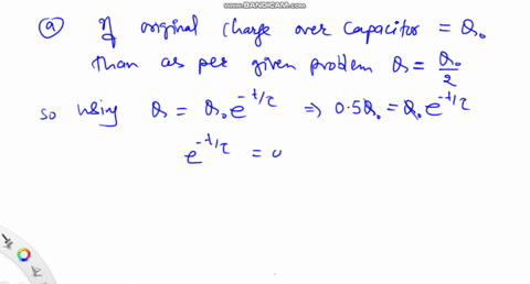 a-how-much-time-in-terms-of-the-time-constant-r-c-will-it-take-before-a-discharging-capacitor-holds-
