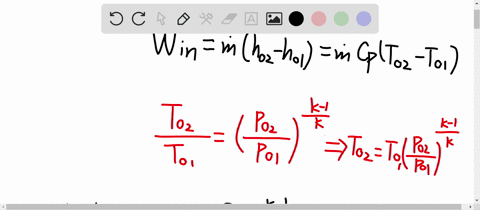 air-enters-a-compressor-with-a-stagnation-pressure-of-100-mathrmkpa-and-a-stagnation-temperature-of-