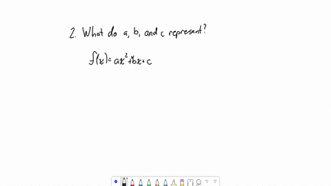 what-do-a-b-and-c-in-the-quadratic-formula-stand-for