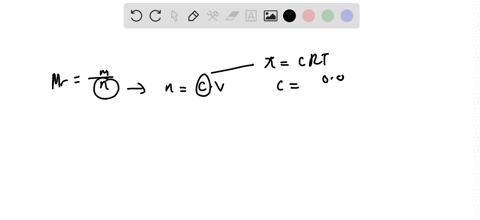 the-molar-mass-of-a-polymer-was-determined-by-measuring-the-osmotic-pressure-76-torr-of-a-solution-c