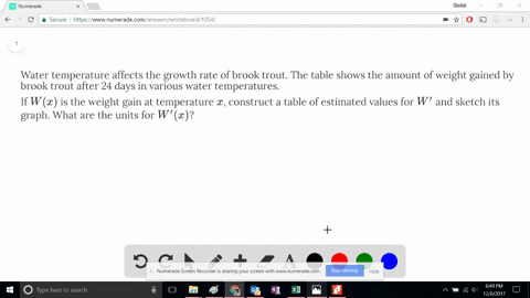 water-temperature-affects-the-growth-rate-of-brook-trout-the-table-shows-the-amount-of-weight-gained