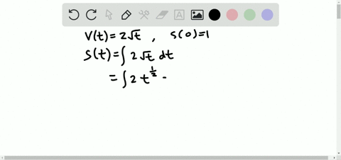 given-the-following-velocity-functions-of-an-object-moving-along-a-line-find-the-position-function-3