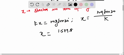 a-150-mathrmkg-mass-is-placed-on-the-end-of-a-spring-that-has-a-spring-constant-of-175-mathrmn-mathr