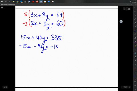 in-the-following-exercises-solve-the-systems-of-equations-by-substitution-leftbeginarrayl-3-x8-y67-5