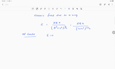 a-position-charge-q-is-uniformly-distributed-over-the-ring-of-radius-r1-mathrmm-and-potential-at-i-2