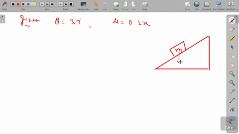 a-body-is-moving-down-a-long-inclined-plane-of-slope-37circ-the-coefficient-of-friction-between-the-