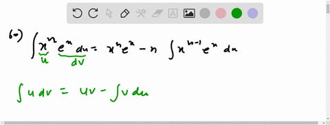 derive-the-reduction-formula-int-xn-ex-d-xxn-ex-n-int-xn-1-ex-d-x