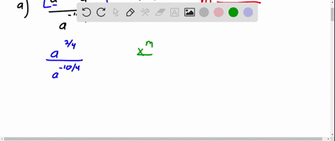in-the-following-exercises-simplify-a-fracafrac34-cdot-a-frac14a-frac104-b-fracbfrac23-cdot-bb-frac7