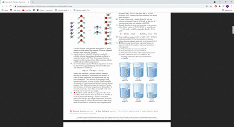 the-drawings-shown-below-represent-beakers-of-aqueous-solutions-each-sphere-represents-a-dissolved-s