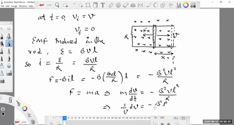 a-metal-bar-of-mass-m-slides-without-friction-over-two-rails-a-distance-d-apart-in-the-region-that-h