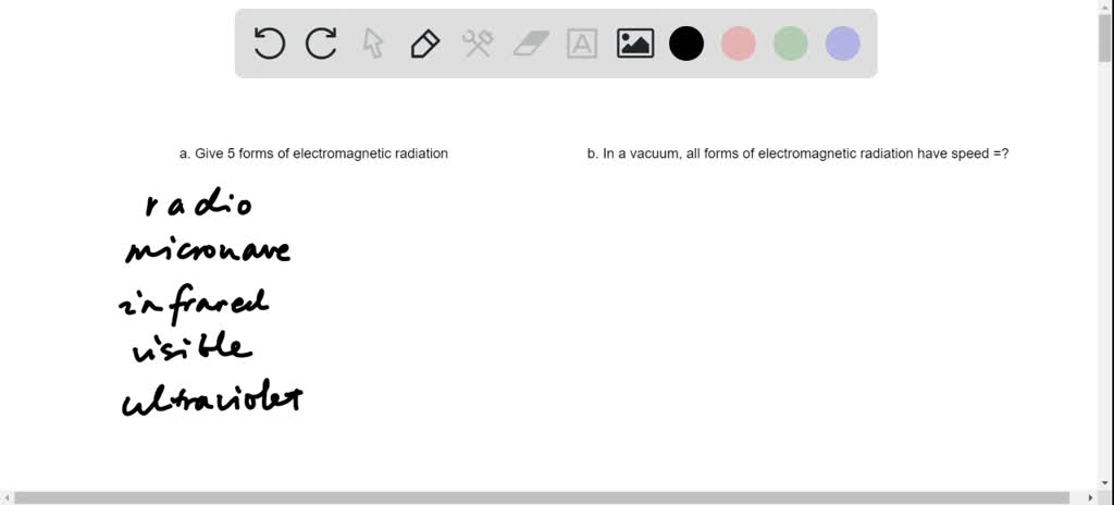 solved-a-list-five-examples-of-electromagnetic-radiation-b-what-is