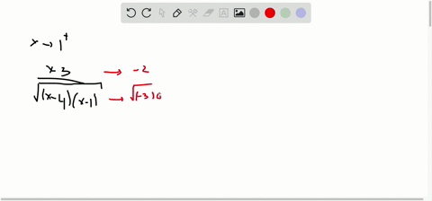 determine-the-following-limits-a-lim-_x-rightarrow-1-fracx-3sqrtx2-5-x4-b-lim-_x-rightarrow-1-fracx-