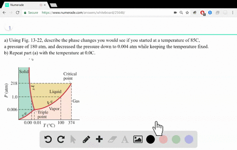 ii-you-have-a-sample-of-water-and-are-able-to-control-temperature-and-pressure-arbitrarily-a-using-f