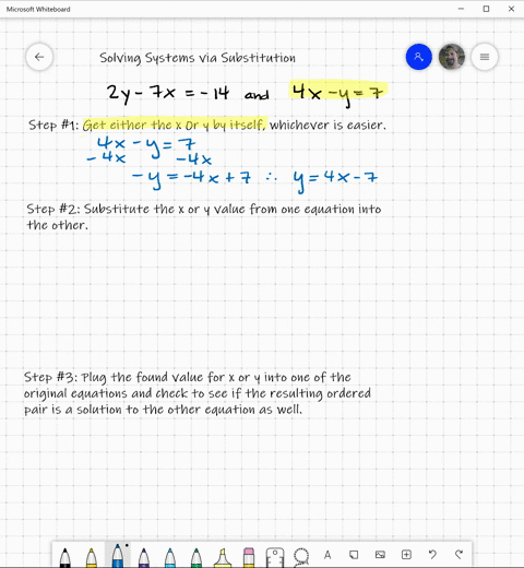 solve-each-system-by-substitution-beginarrayc2-y-7-x-14-4-x-y7endarray