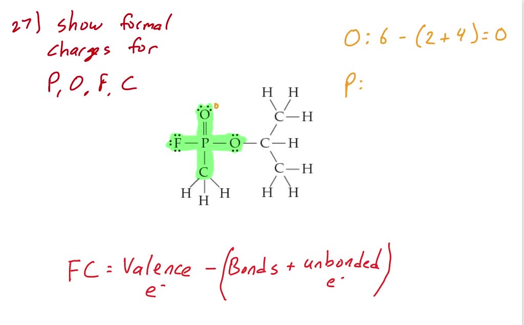 SOLVED:Sarin, a nerve gas, has the following structure. What is the ...
