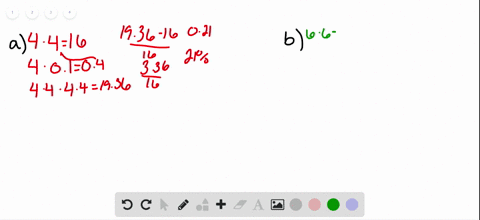 a-the-sides-of-a-square-that-measures-4-mathrmm-by-4-mathrmm-increased-in-length-by-10-find-the-perc