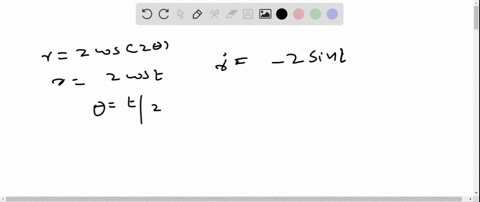if-a-particle-moves-along-a-path-such-that-r2-cos-t-ft-and-thetat-2-rad-where-t-is-in-seconds-plot-t