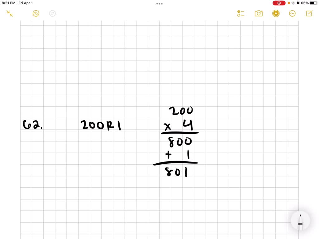 Divide And Check The Answer 801 4 Numerade Divide And Check The Answer 801 4 Numerade