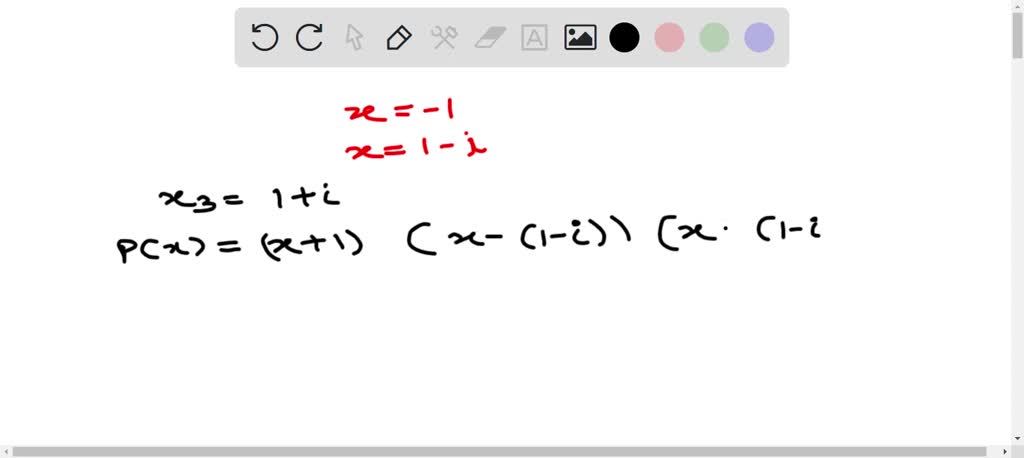 SOLVED:Find the polynomial with leading coefficient 1 that satisfies ...