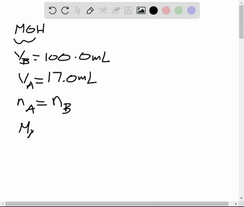 a-436-g-sample-of-an-unknown-alkali-metal-hydroxide-is-dissolved-in-1000-mathrmml-of-water-an-acid-b