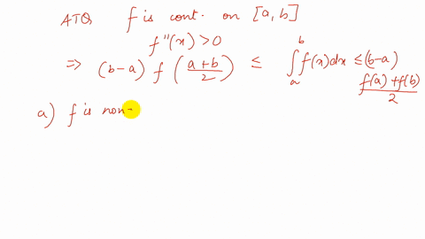 bounds-on-an-integral-suppose-f-is-continuous-on-a-b-with-fprime-primex0-on-the-interval-it-can-be-s