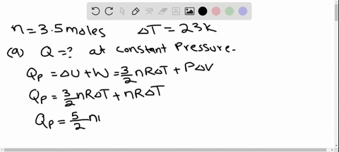 find-the-amount-of-heat-needed-to-increase-the-temperature-of-35-mol-of-an-ideal-monatomic-gas-by-23