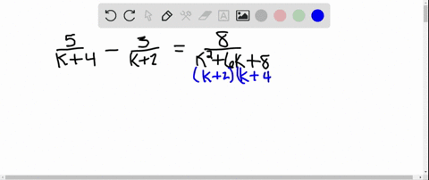 solve-each-equation-frac5k4-frac3k2frac8k26-k8