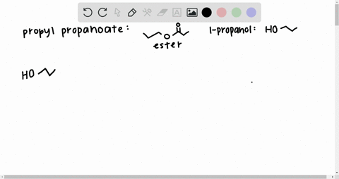 describe-how-to-prepare-propyl-propanoate-beginning-with-1-propanol-as-the-only-carbon-containing-re