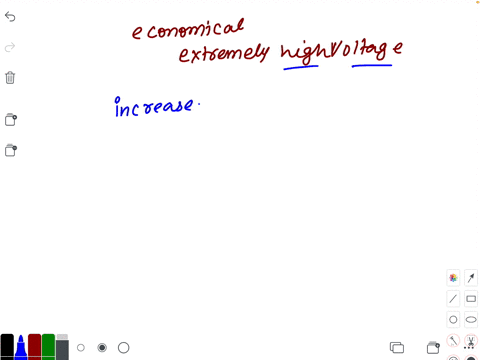 why-is-it-economical-to-use-extremely-high-voltages-for-the-transmission-of-electrical-power