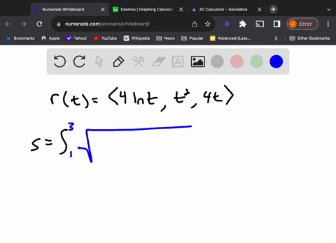 compute-the-are-length-mathbfrtleftlangle-4-ln-t-t2-4-trightrangle-1-leq-t-leq-3