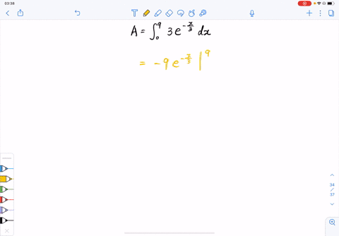 find-the-area-of-the-region-bounded-by-the-curves-y3-e-x-3-y0-x0-and-x9-make-a-sketch