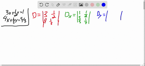 use-cramers-rule-to-solve-each-system-of-equations-if-possible-beginaligned-3-xfrac12-y1-4-xfrac13-2