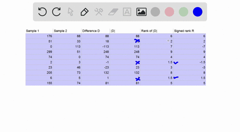 using-the-wilcoxon-signed-ranks-test-refer-to-the-sample-data-for-the-given-exercises-in-section-1-3