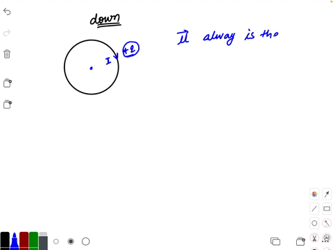 youre-looking-down-on-a-positively-charged-particle-moving-in-a-clockwise-circle-in-what-direction-i