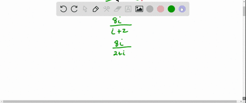 perform-the-indicated-operations-and-write-the-result-in-standard-form-frac81frac2i