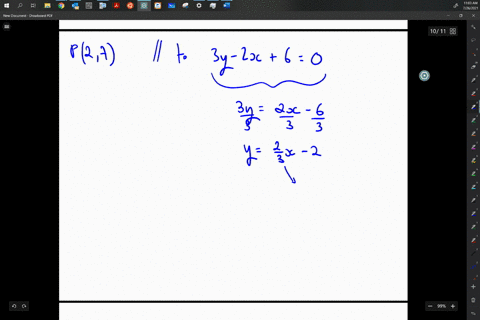 find-an-equation-for-the-line-that-passes-through-the-point-p27-and-is-parallel-to-the-line-3-y-2-x6