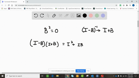 suppose-that-b-is-any-matrix-for-which-b20-show-that-i-b-is-invertible-by-showing-that-the-inverse-o