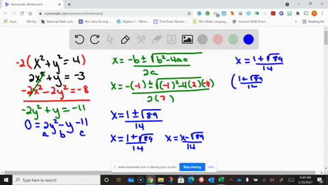 if-possible-solve-the-nonlinear-system-of-equations-beginarrayrr-x2y2-4-2-x2y-3-endarray