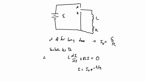 suppose-the-circuit-in-fig-740-has-been-connected-for-a-long-time-when-suddenly-at-time-t0-switch-s-