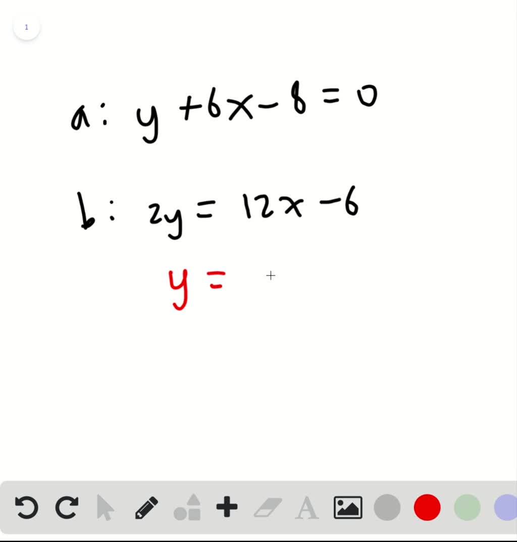 solved-determine-whether-the-graphs-of-the-two-equations-are-parallel